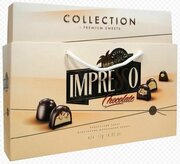 Набор конфет Impresso Collection шоколадный ассорти бежевый, 424гр