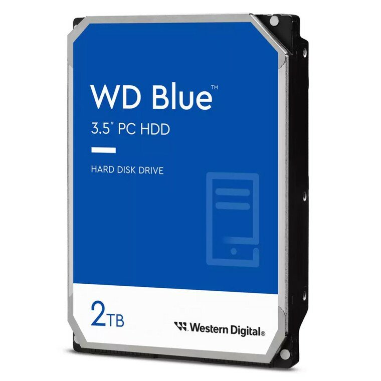 Жесткий диск HDD Western Digital Blue WD20EARZ 2048 Гб