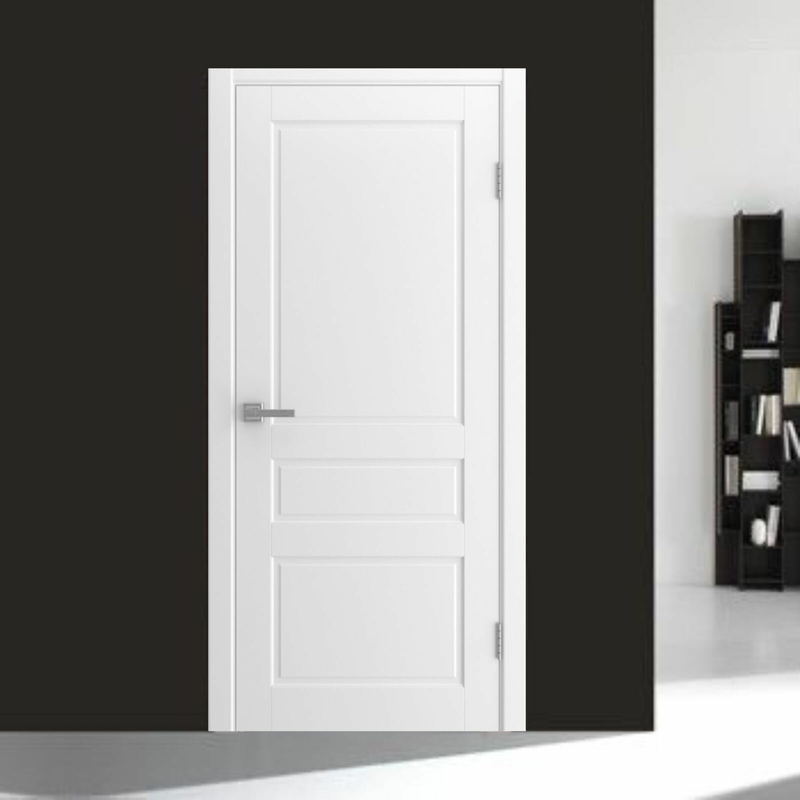 Дверь межкомнатная Stella эмаль белая Paputin's Doors 800 х 2000 мм