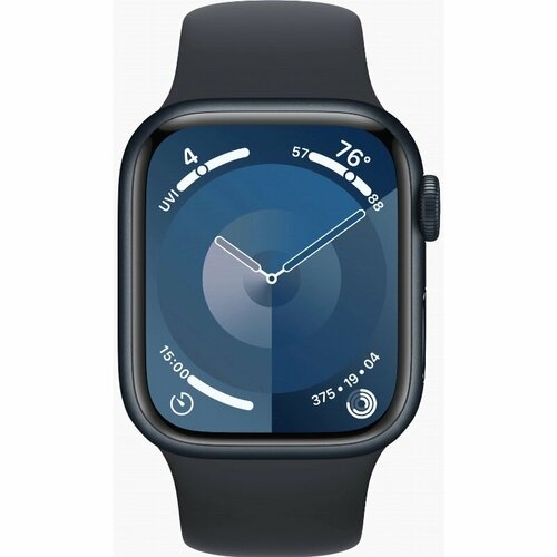 Умные часы Apple Watch Series 9 41 мм Aluminium Case GPS Midnight Sport Band - SM 4442700₽