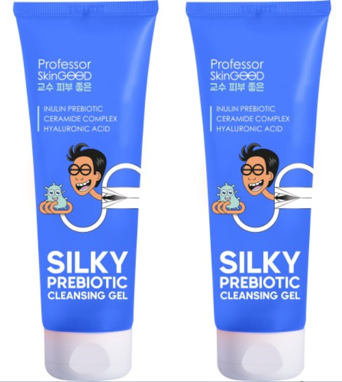 Увлажняющий гель для умывания Professor SkinGOOD Silky Prebiotic, 120 мл, 2 шт.