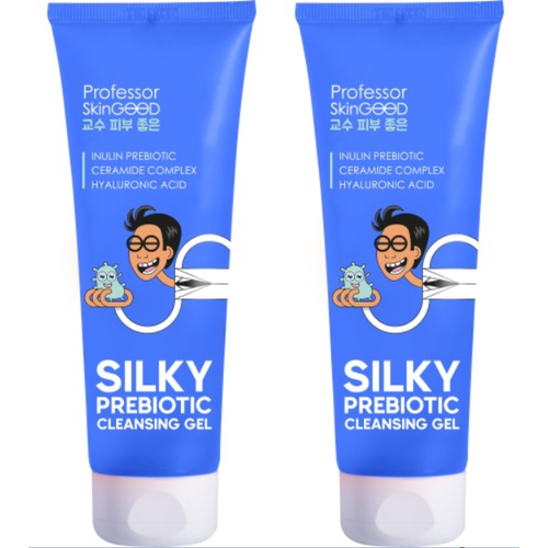 Увлажняющий гель для умывания Professor SkinGOOD Silky Prebiotic, 120 мл, 2 шт.