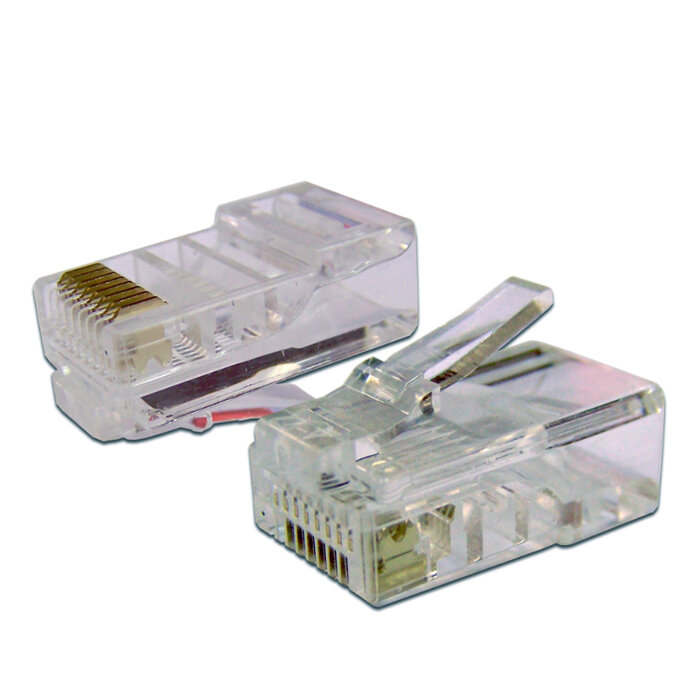 Lanmaster Коннектор Lanmaster RJ45 UTP кат.5e (TWT-PL45-8P8C) 100шт