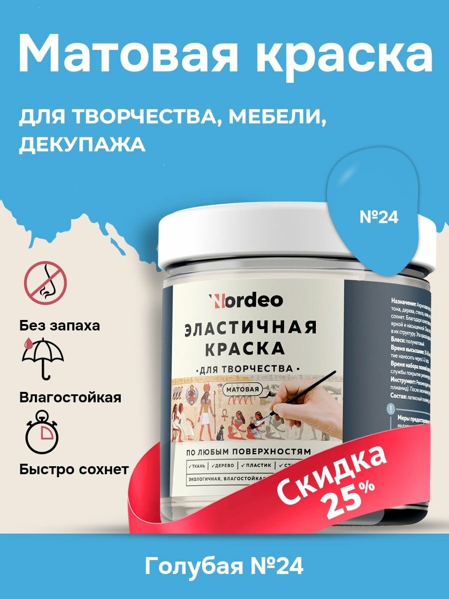 Краски декоративные Nordeo