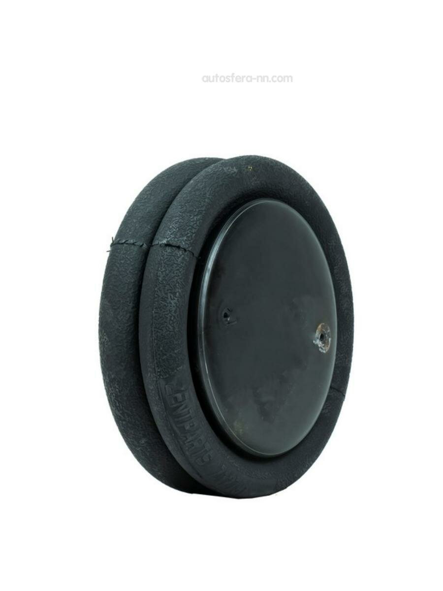 ZENTPARTS Z12791 пневмоподушка в сборе! В: 1 отв-шт. M12x1.5 2 отв. M8 Н: 2 отв. M8\ BPW