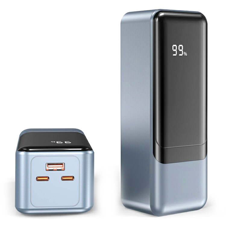 Внешний аккумулятор Wiwu Power Bank Wi-P010 27000mAh Grey 6976195094800