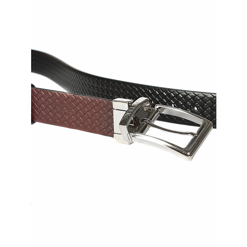 фото Ремень petek 1855, размер 125, коричневый, черный