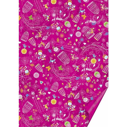 Лист бумаги для скрапбукинга, Птицы, А4, 1 лист