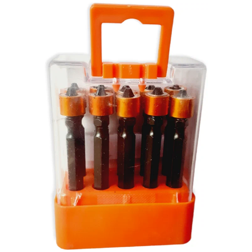 Набор бит PH2/S2 x 65 мм (двухсторонняя со съемным магнитным держателем) 10 шт.