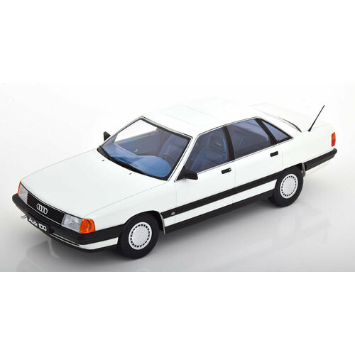 Audi 100 C3 saloon 1989 white