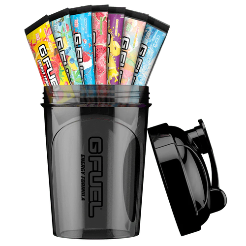 Сухой энергетик GFUEL 7 порций и чёрный Шейкер