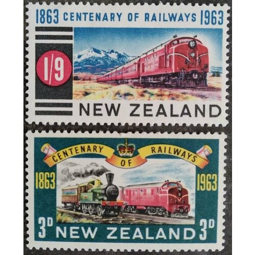 Почтовые марки Новая Зеландия 1963