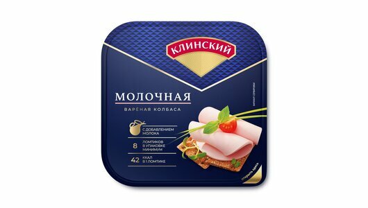 Колбаса вареная Клинский Молочная нарезка