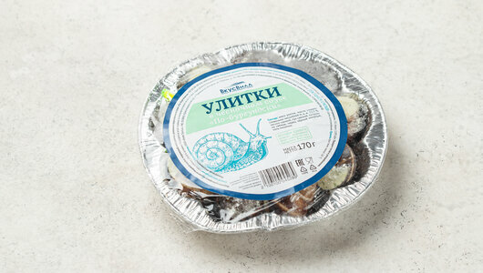 Улитки в соусе "По-Бургундски", 170 г(Продукт замороженный)