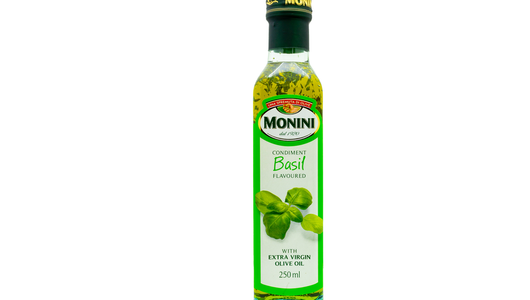 Масло оливковое Monini Basil Extra Virgin с базиликом 250мл
