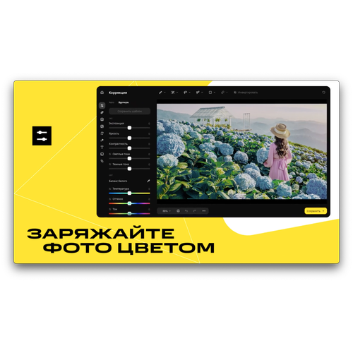 Movavi Photo Editor 2024, персональная лицензия, бессрочная