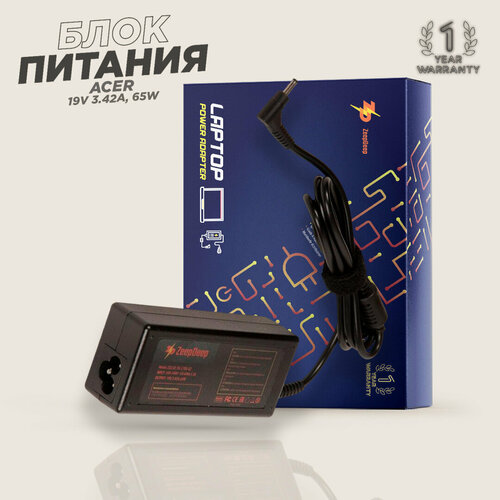 power supply блок питания зарядка zeepdeep для acer 19v 3 42a 65w штекер 3 0x1 0 aspire sf ultrabook iconia tab series Блок питания для Acer 3.0x1.0 65W 19V 3.42A, PA-1700-02, Aspire, SF, Ultrabook. Iconia tab series; ZeepDeep Energy