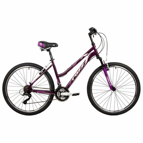 Велосипед 26 FOXX SALSA, цвет фиолетовый, р. 17 велосипед foxx 26 bianka d белый алюминий размер 17 26ahd biankd 17wh2