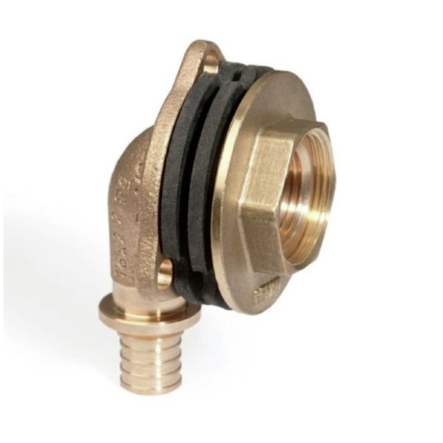 RX+ 14563741001 Угольник настенный для гипсокартонных плит (Ø 16 мм, 1/2", Внутренний, бронза) REHAU - фото №2