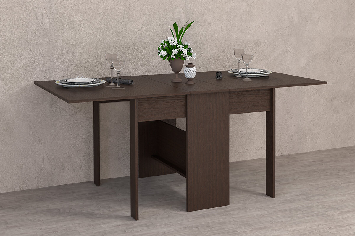 фото Стол-книжка 173x83x75 Венге 173х83х75