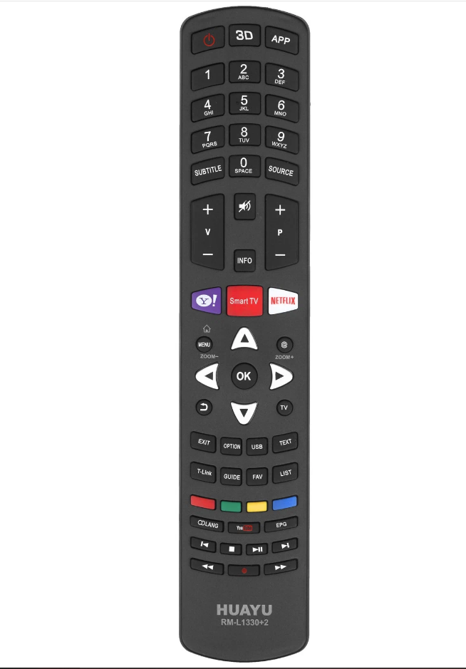 Универсальный пульт Huayu RM-L1330+2 для телевизоров Thomson, TCL