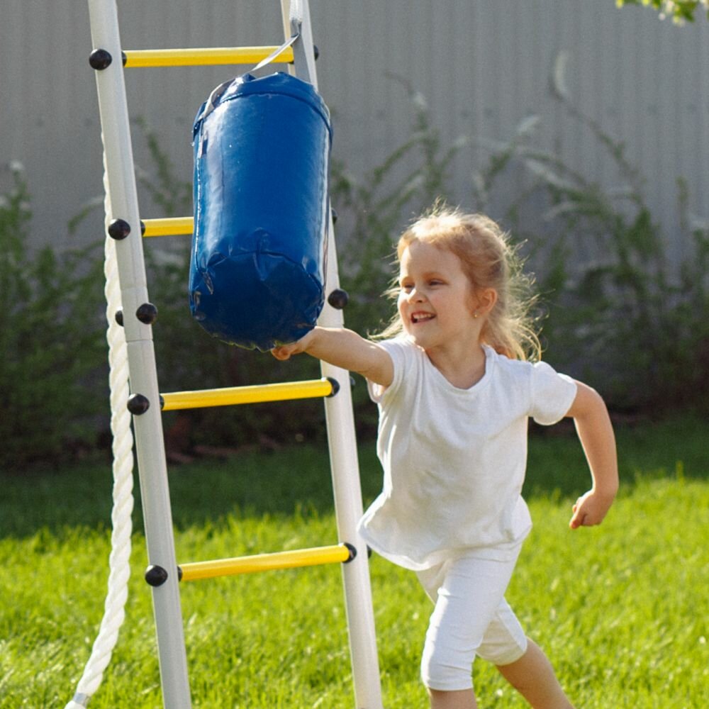 Мешок боксерский 1 кг МФ-МК-01.67.05 Romana, винилискожа, синий — фото 1