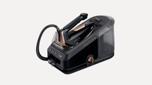 Изображение товара Парогенератор Braun CareStyle 7 Pro IS7286BK черный, мощность 2700 Вт, вертикальное отпаривание, паровой удар 650 г/мин