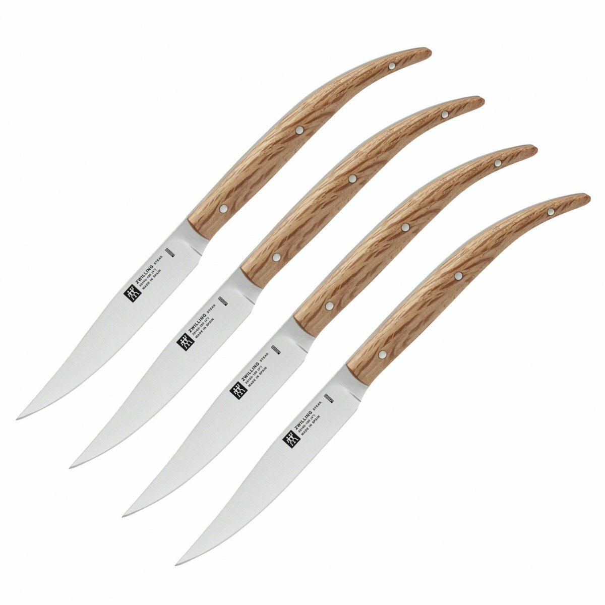 Набор ножей для стейка ZWILLING Steak sets 4шт, дуб - фото №1