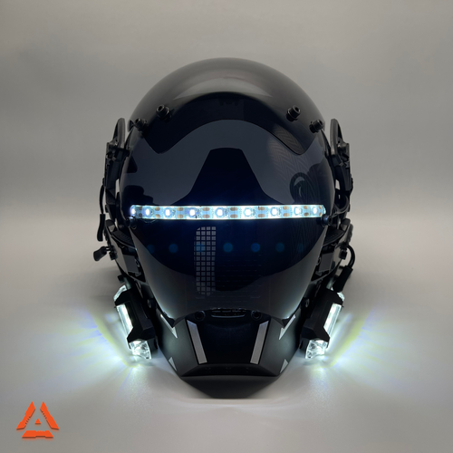 фото Маска джедая. космический шлем. робокоп. визор led tech-wear