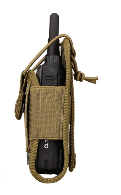 Подсумок MOLLE для радиостанции A018, зеленый — фото 1