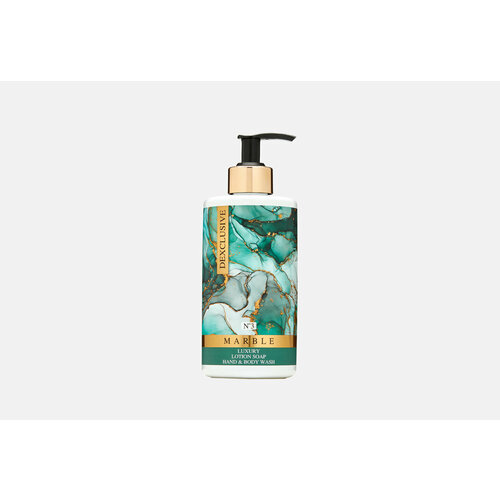 Мыло-гель для душа 2 в 1 DEXCLUSIVE Luxury lotion soap 2 in 1 Marble №3 / объём 400 мл мыло гель для душа 2 в 1 dexclusive luxury lotion soap 2 in 1 bloom 3 400 мл