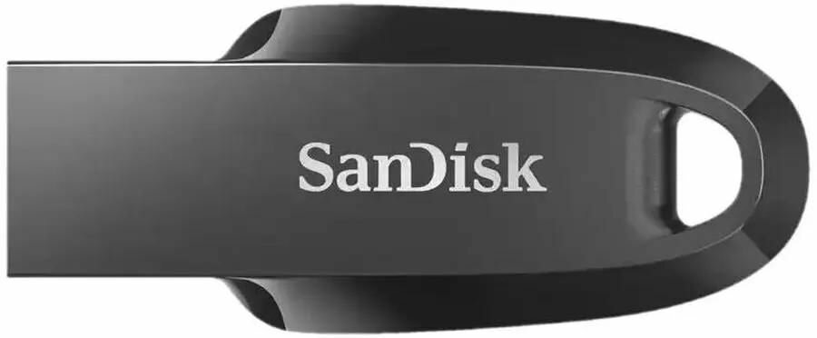 Флешка USB Sandisk Ultra Curve 128ГБ, USB3.2, черный [sdcz550-128g-g46]