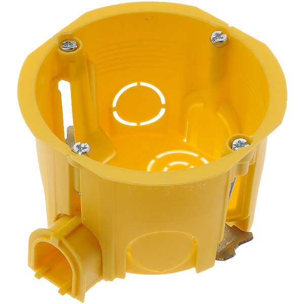 Коробка IMT351581 установочная ГСК 1 пост Dвнеш=71мм H=45мм метал. лапки с винтами (10 шт. в комплекте)