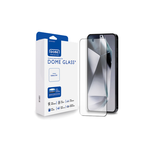 Защитное стекло Whitestone Dome Glass для Galaxy S24 (1 стекло, без лампы)
