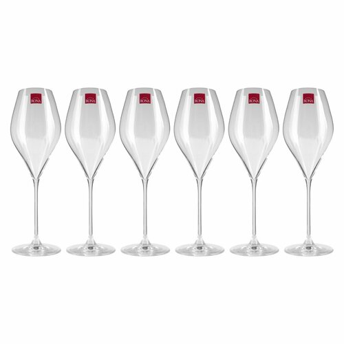 Бокал для вина, 430 мл, стекло, 6 шт, Rona, Swan, 900-484