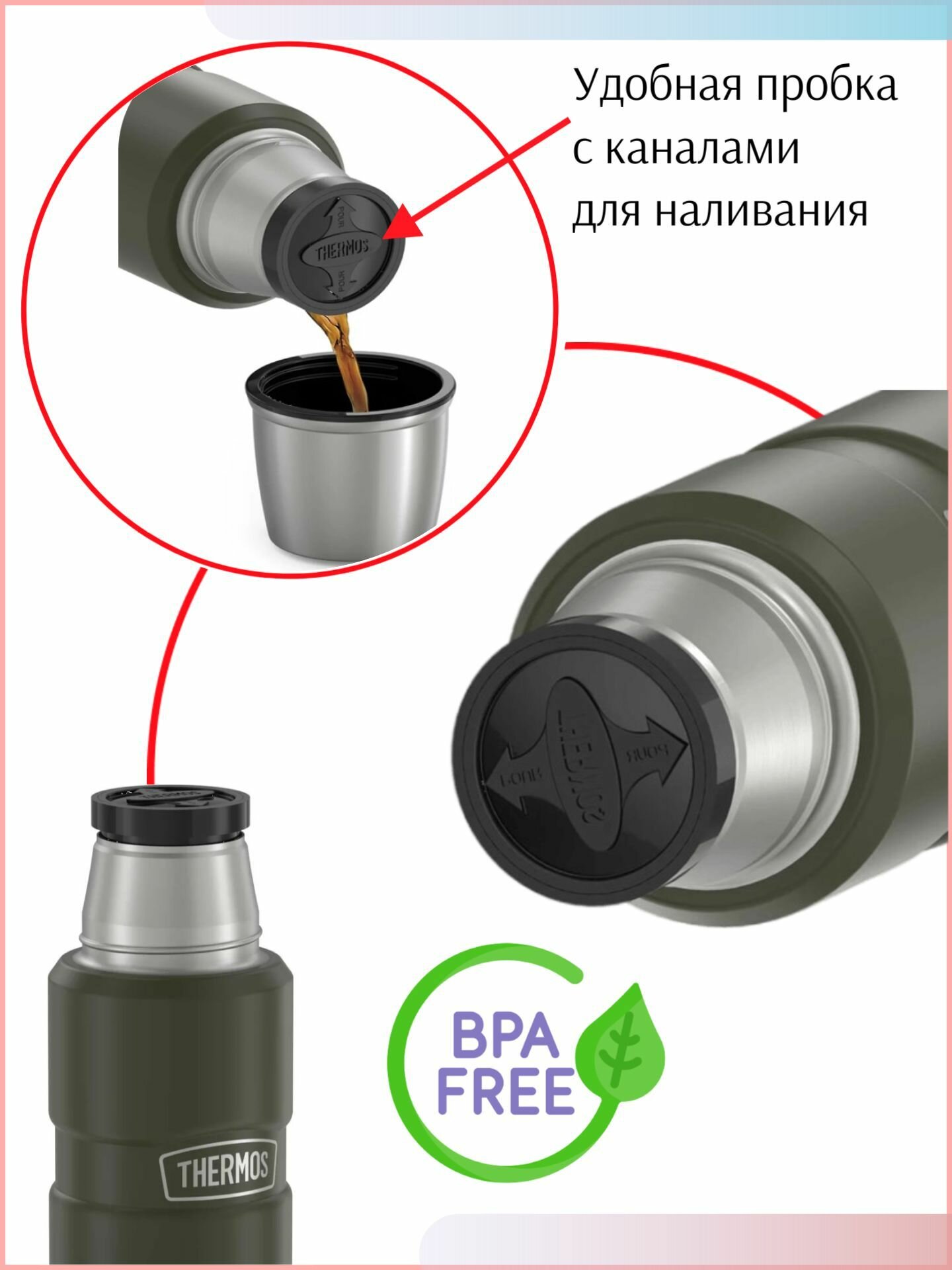 Термос Thermos - фото №3