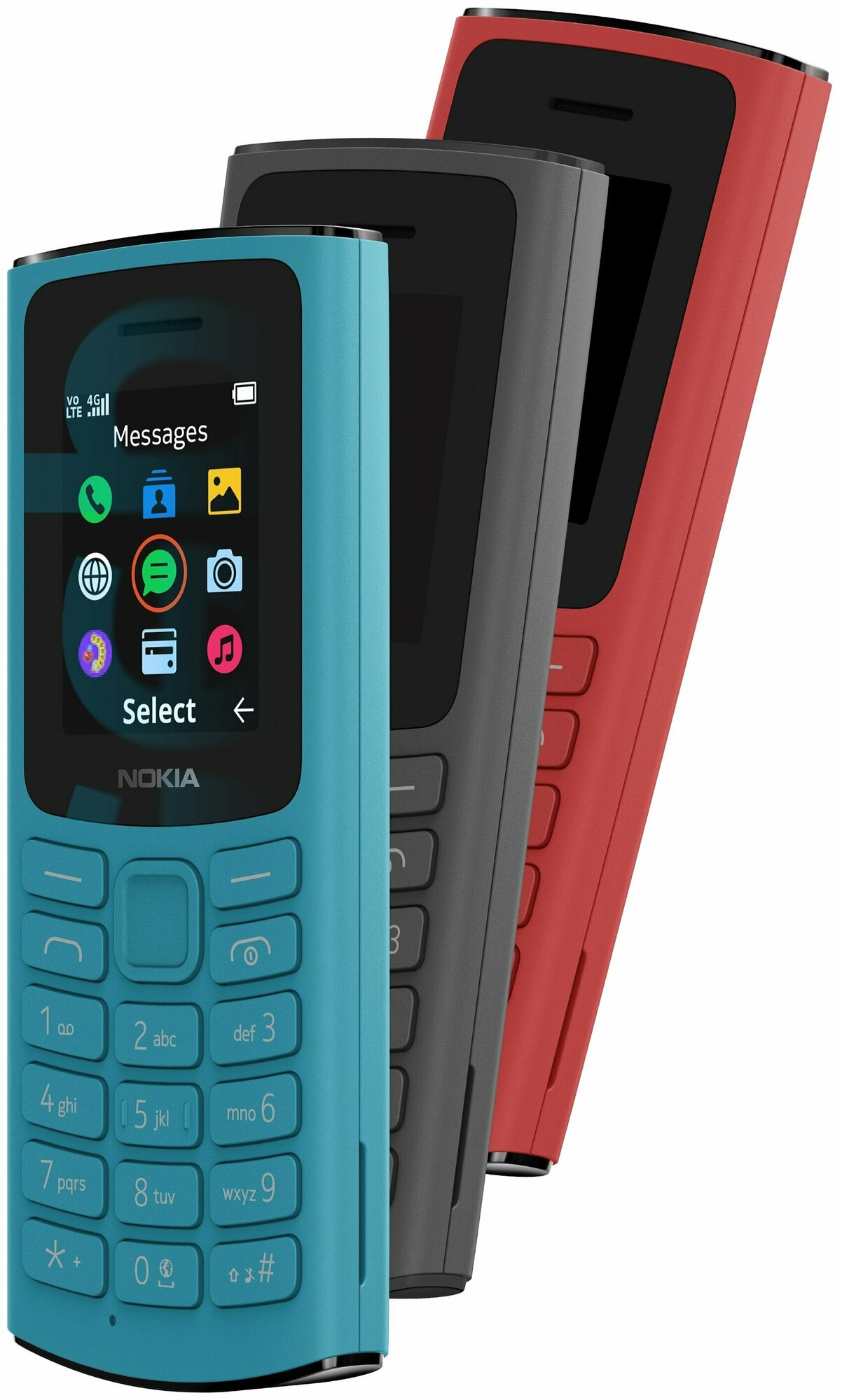 Мобильный телефон NOKIA 105 TA-1557 DS EAC RED - фото №14