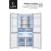 Фото #3 Отдельностоящий двухкамерный холодильник LEX LCD505PnGID