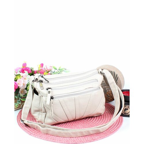 Сумка кросс-боди фактура гладкая черный 915₽