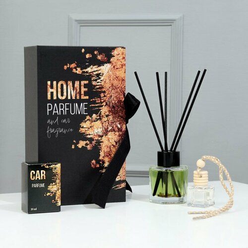 Диффузор ароматический для дома 50 мл и машины 10 мл Enjoy today аромат кофе 1079₽