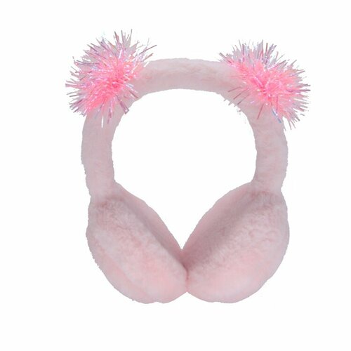 Наушники BLUETOOTH DMZ-112 меховые с помпонами из мишуры бежевый 109000₽