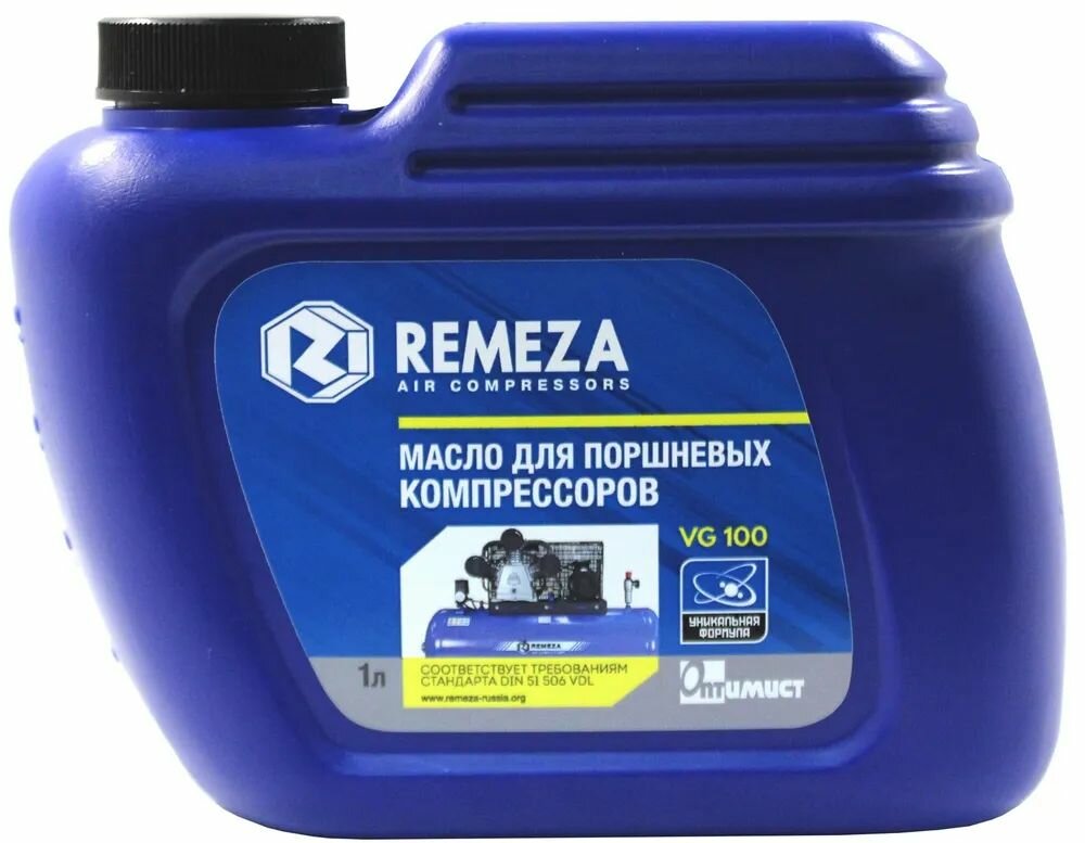 Масло для компрессоров VG100 1л REMEZA