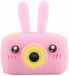 Детский фотоаппарат Зайчик розовый