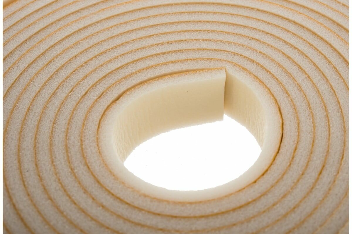 Уплотнитель для окон СИБРТЕХ самоклеящийся, 5x8 мм, 18 м — фото 1