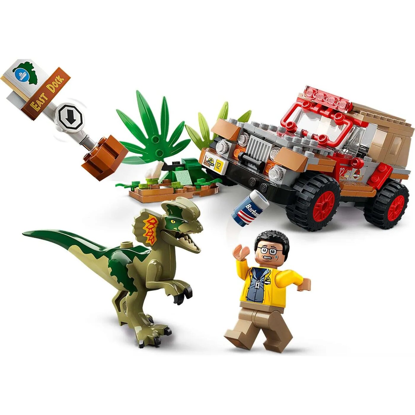 LEGO Jurassic World Засада Дилофозавра 76958 - фото №6