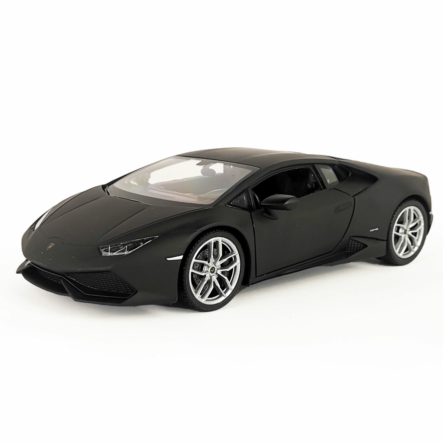 Машинка Welly 1:24 Lamborghini Huracan Coupe черный - фото №1