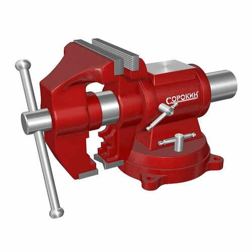 Тиски многофункциональные 125мм Сорокин 1.925 тиски зубр мастер настольные поворотные в 2 х плоскостях с 2 зажимами 63 37мм