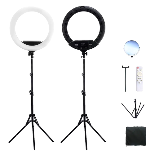 Светодиодная кольцевая лампа FS-640ii с USB-разъемами 2 шт диаметр 55 см 1450000₽