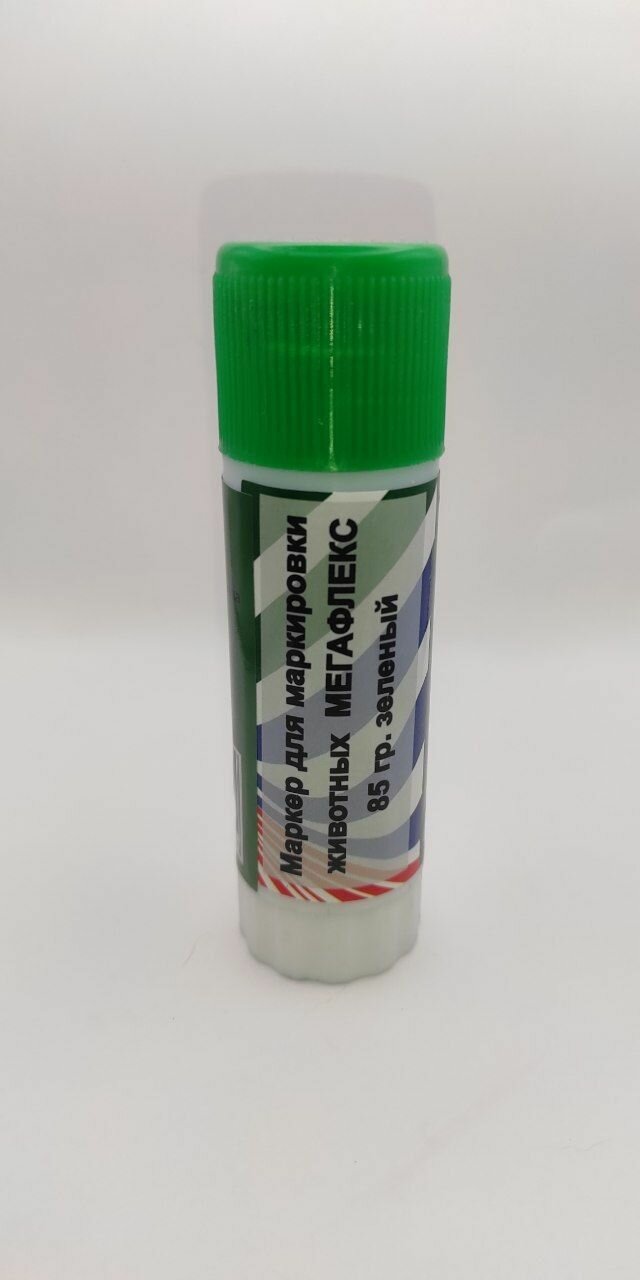 Маркер для животных Мегафлекс 85 г Зеленый