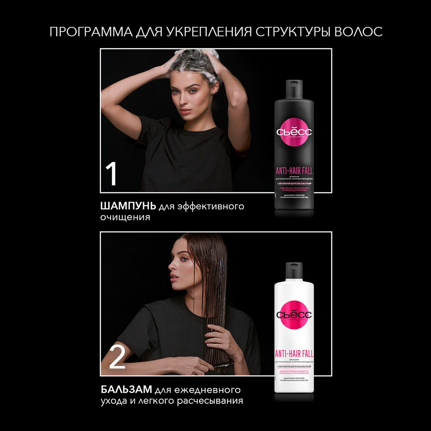 Шампунь для волос Syoss Anti-Hair Fall с экстрактом центеллы азиатской 450мл Хенкель - фото №13